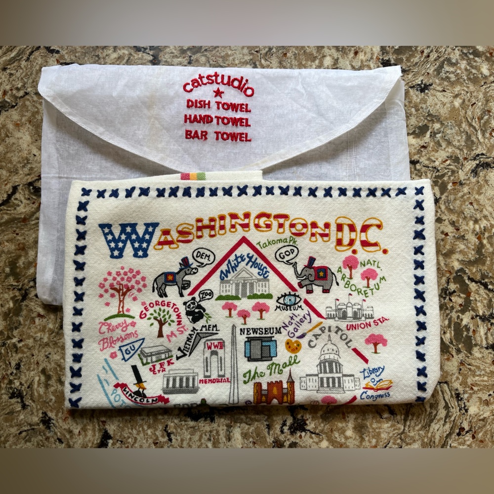 Cat studio Washington DC Dish Hand Towel
